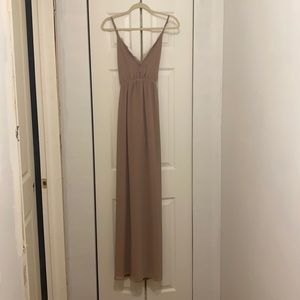 Abegayle Plunging Maxi Dress